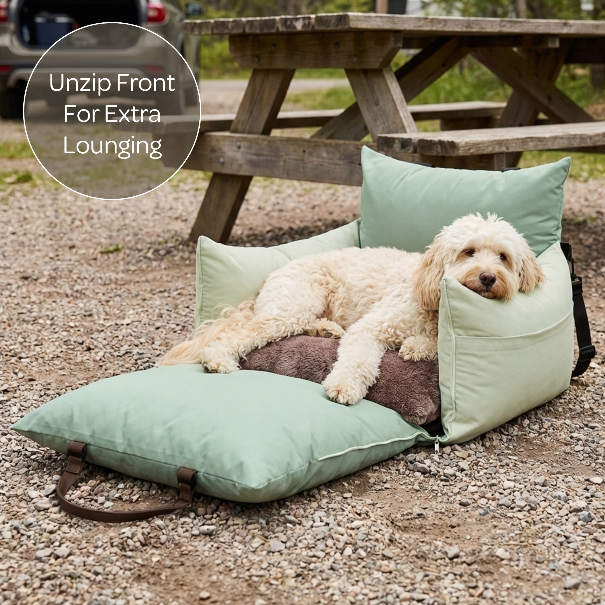 Marco Travel Pet Bed – Single & Double Seater, 4 Colours