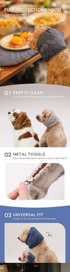 Bistro Snood Dog Ear Wrap
