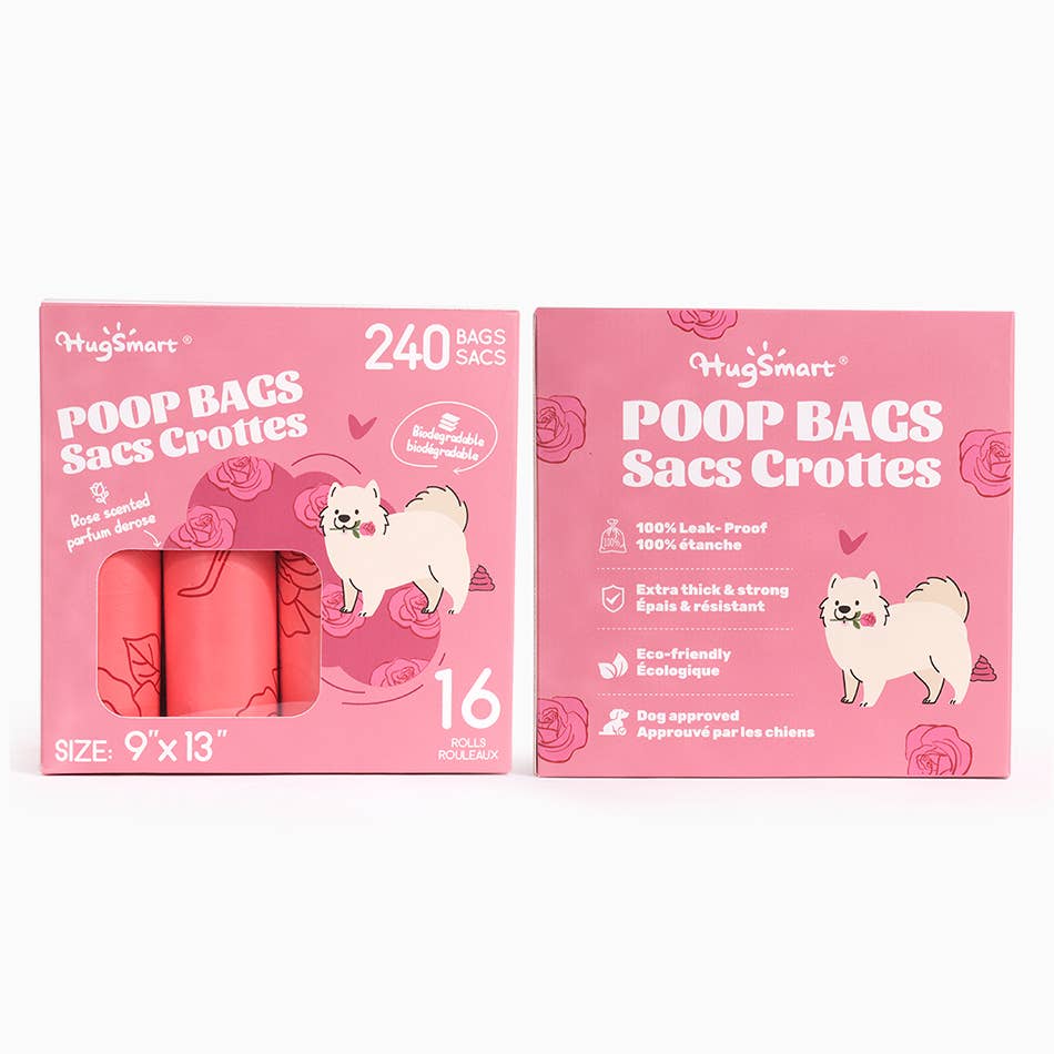 Poop  Bag  | Rose Poop Bags 16pack