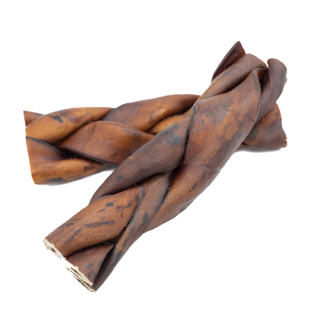Braided Beef Collagen Stick Dog Chew – 5–6 Inch