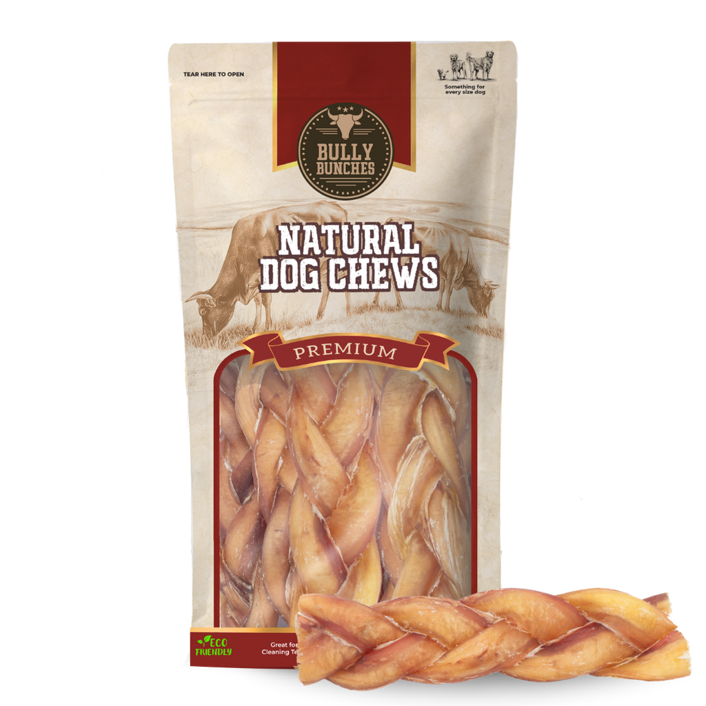 Bully Bunches 6" Jumbo Braided Bully Stick