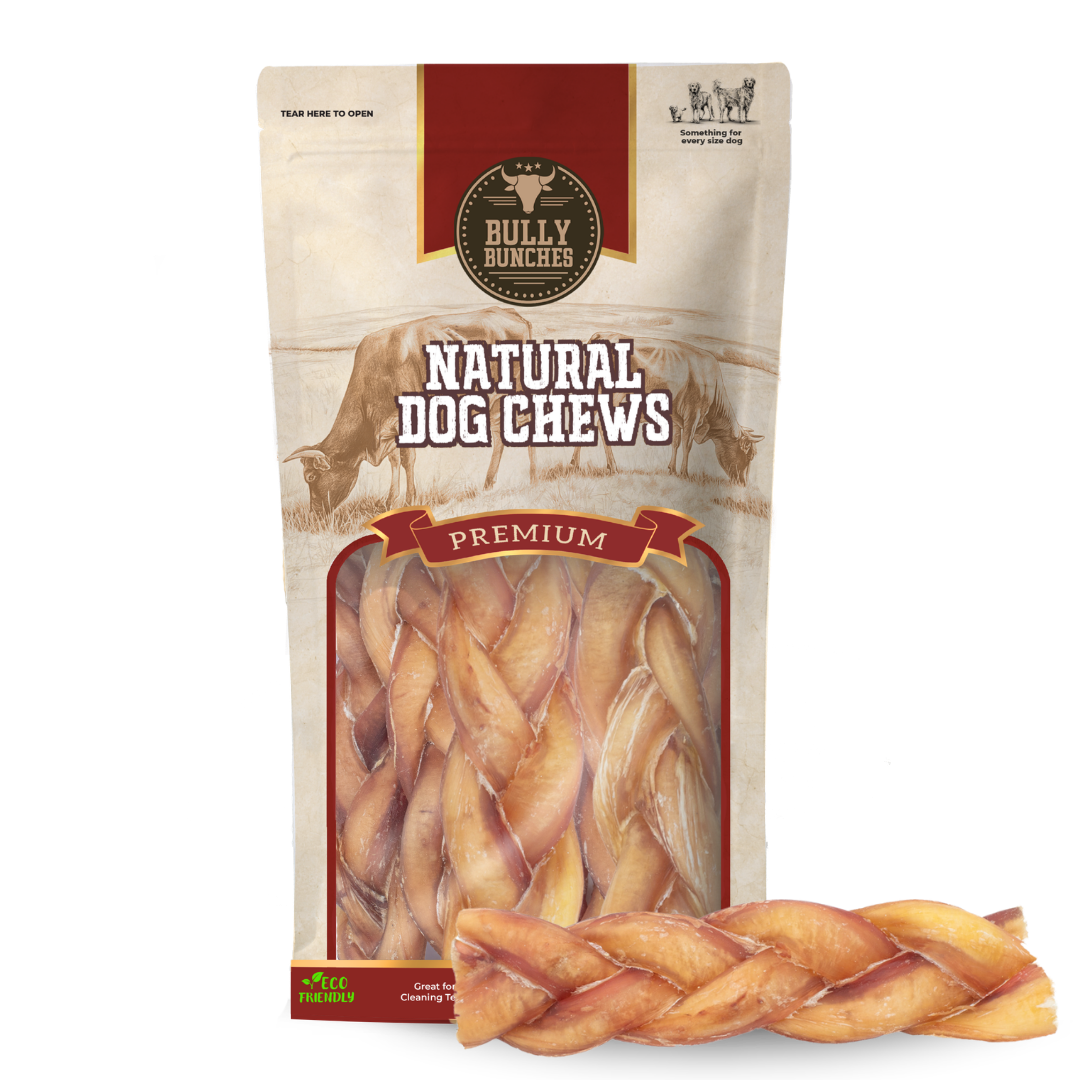 Bully Bunches 6" Jumbo Braided Bully Stick