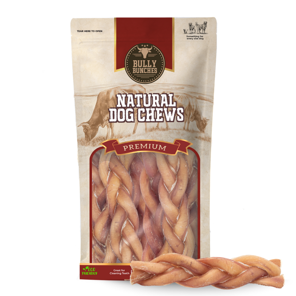 Bully Bunches 6" Standard Braided Bully Stick