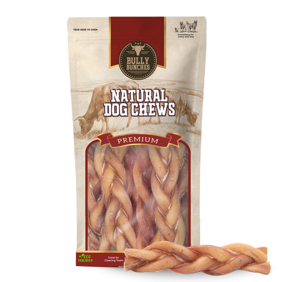Bully Bunches 6" Standard Braided Bully Stick