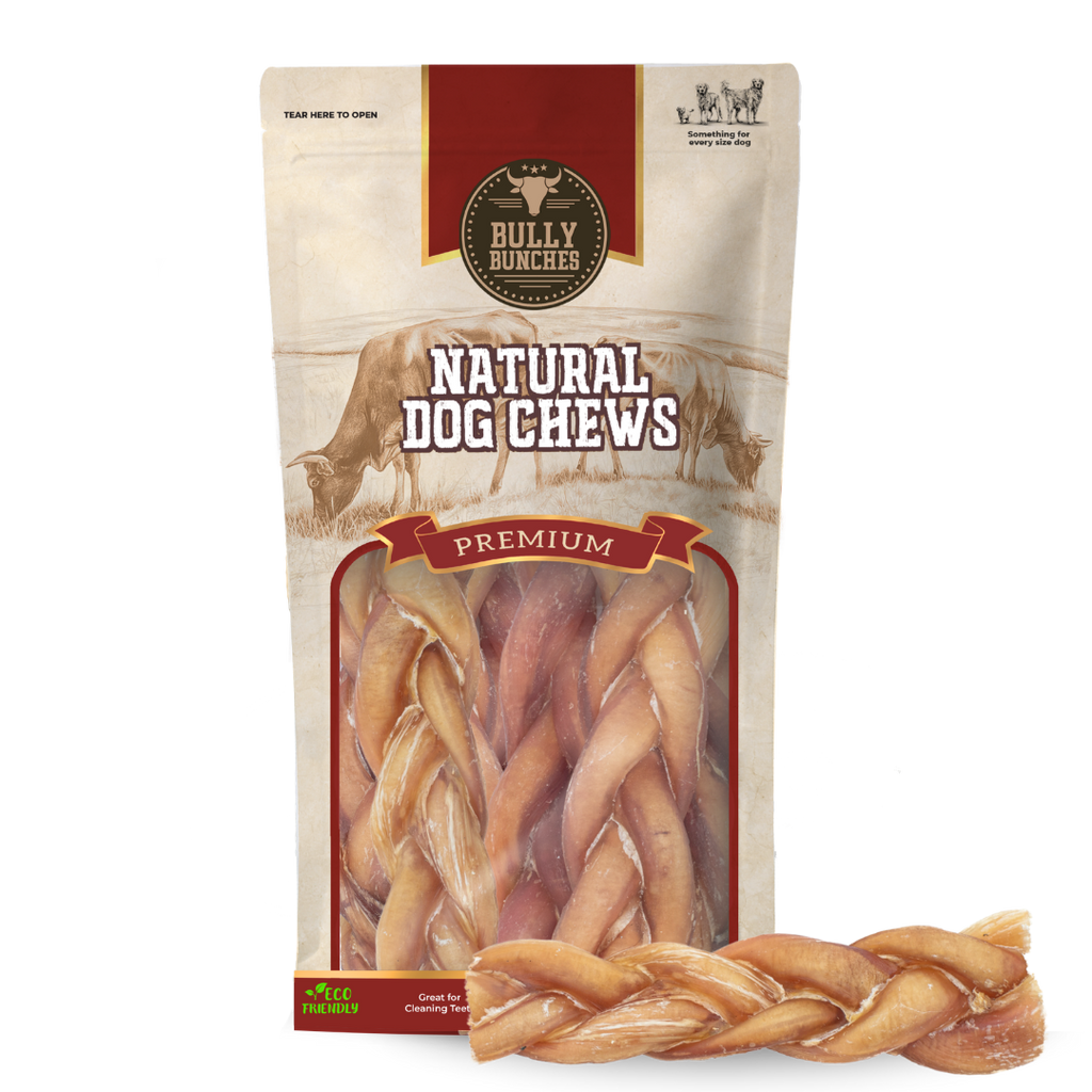 Bully Bunches 6" Thick Braided Bully Stick