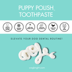 Wag & Bright Supply Co. Puppy Polish Dog Toothpaste – Filet Mignon