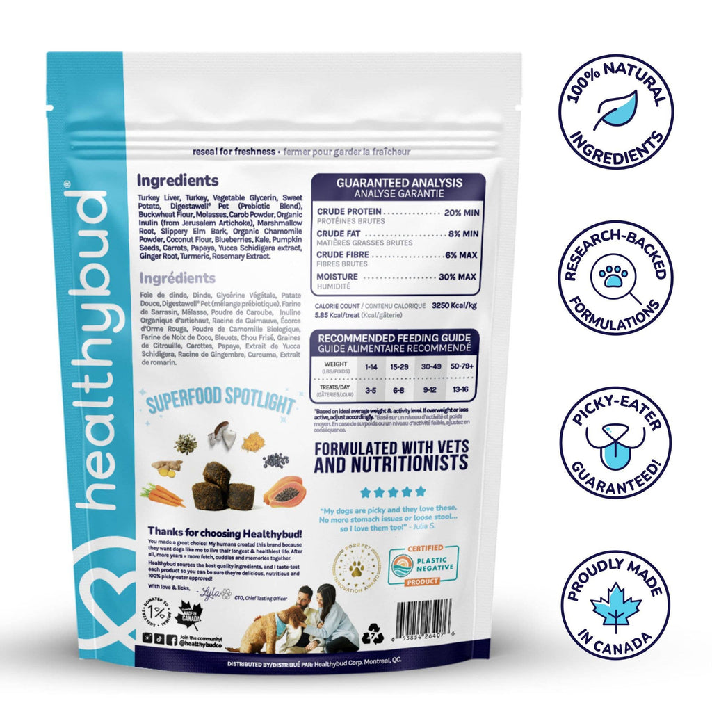 Turkey Gut Booster Dog Treats