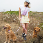 Hands-Free Dog Walking Bag WITH Leash