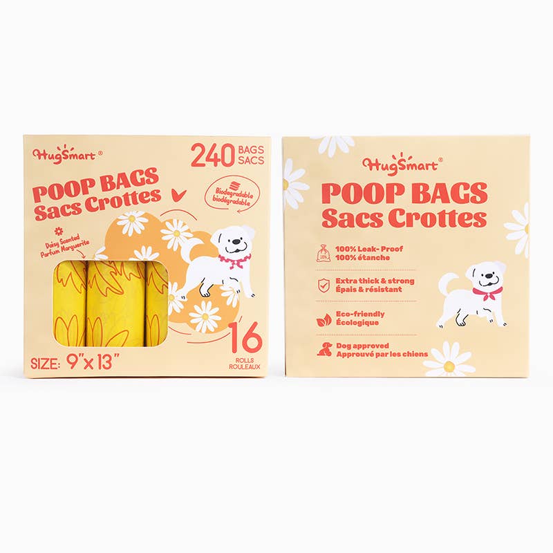Poop  Bag  | Daisy Poop Bags 16pack