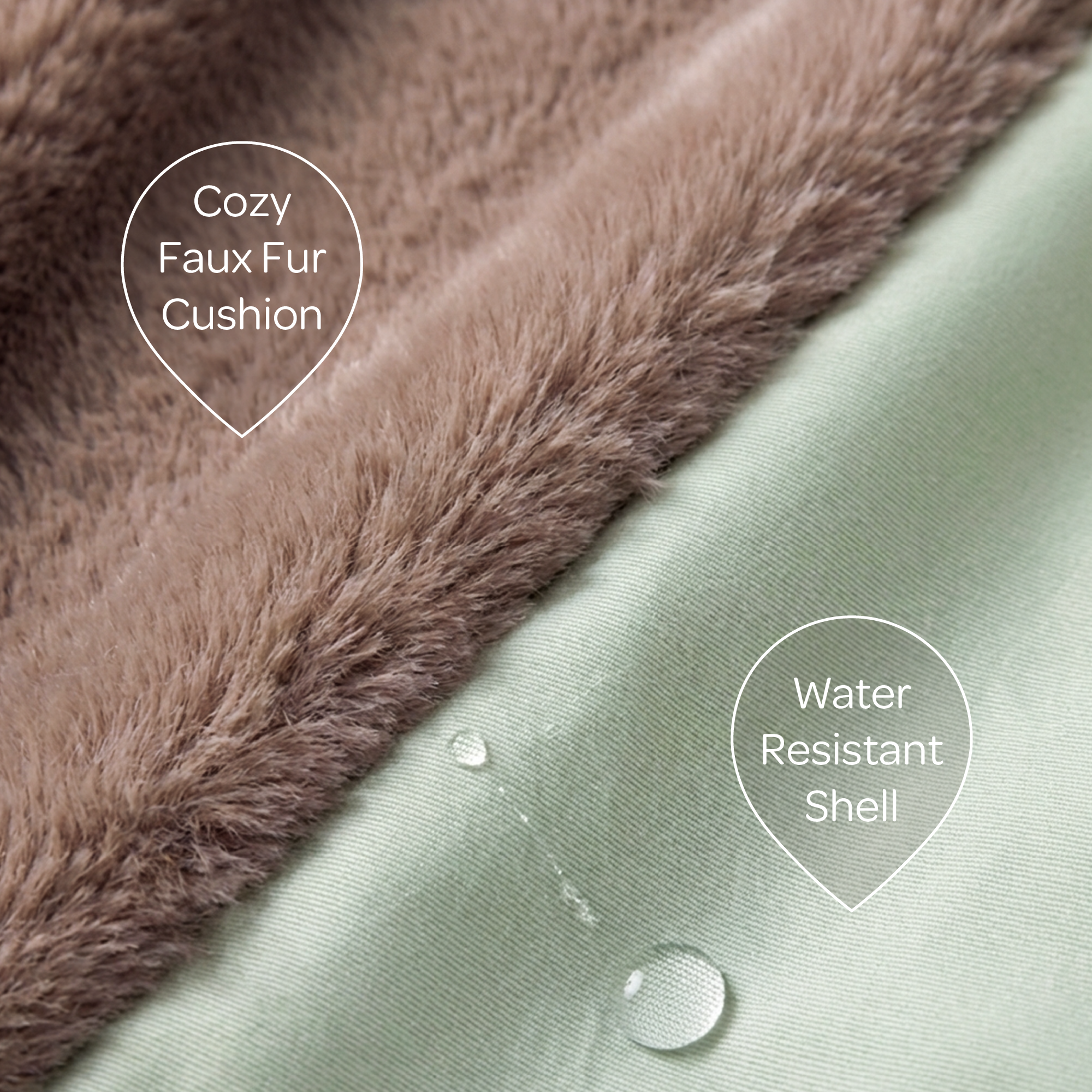 Marco Travel Pet Bed – Single & Double Seater, 4 Colours