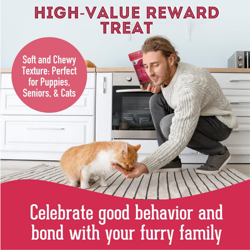 Duck & Cranberry Soft Dog Treats: Chewy & All-Natural