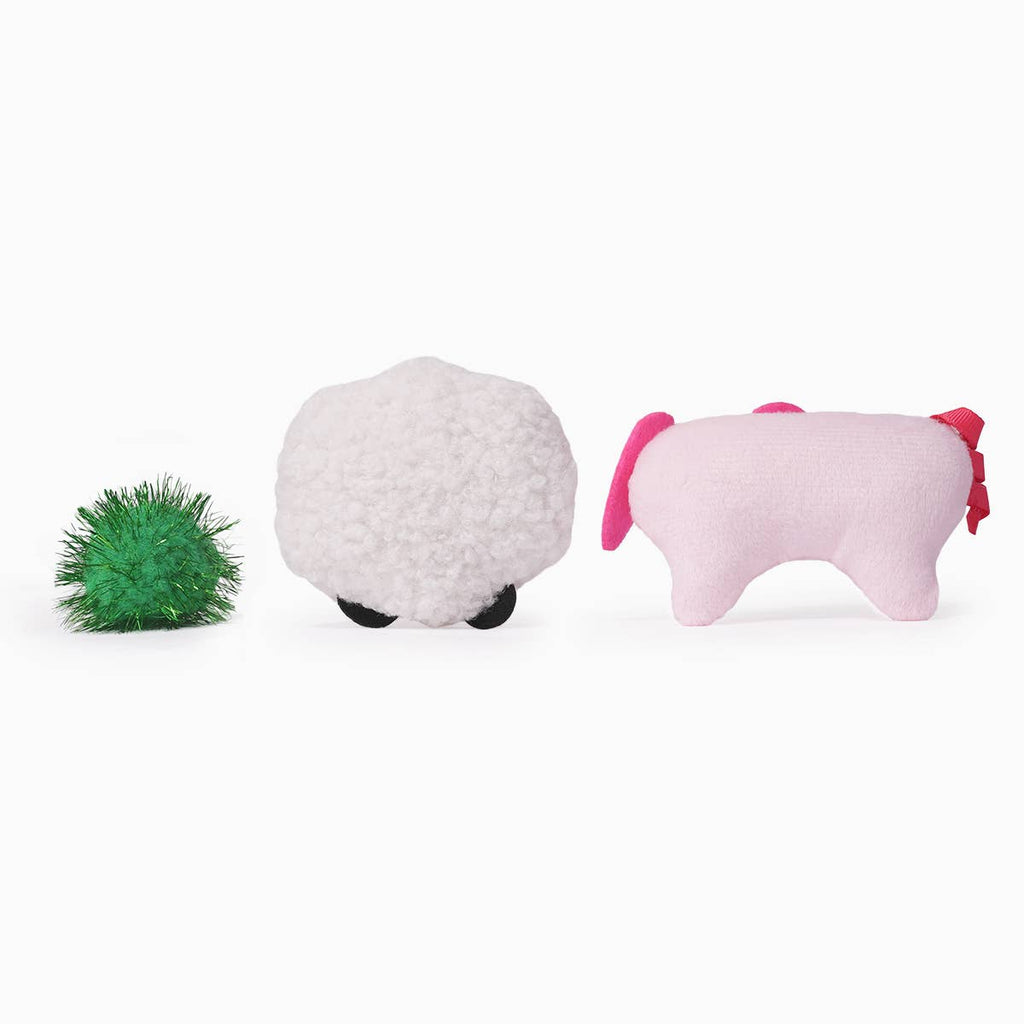 Meow Buddies  | Sheep&Pig - Cat Toy