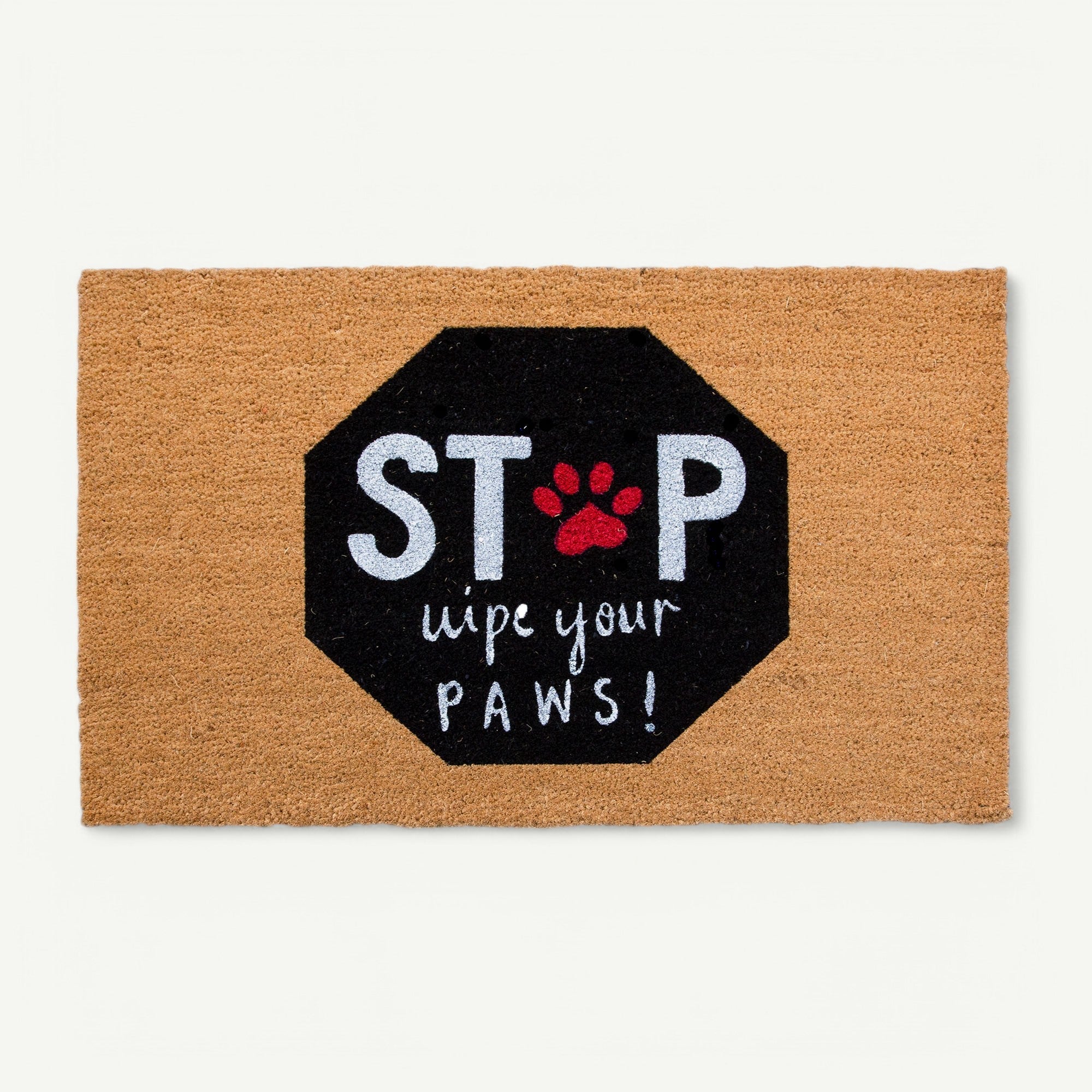 wipe your paws! convertible entrance doormat
