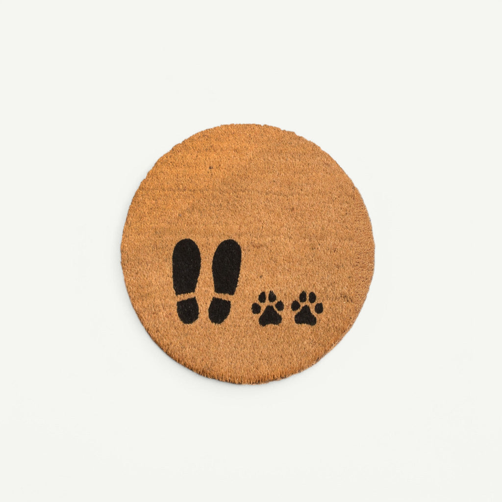 foot + paw convertible entrance doormat
