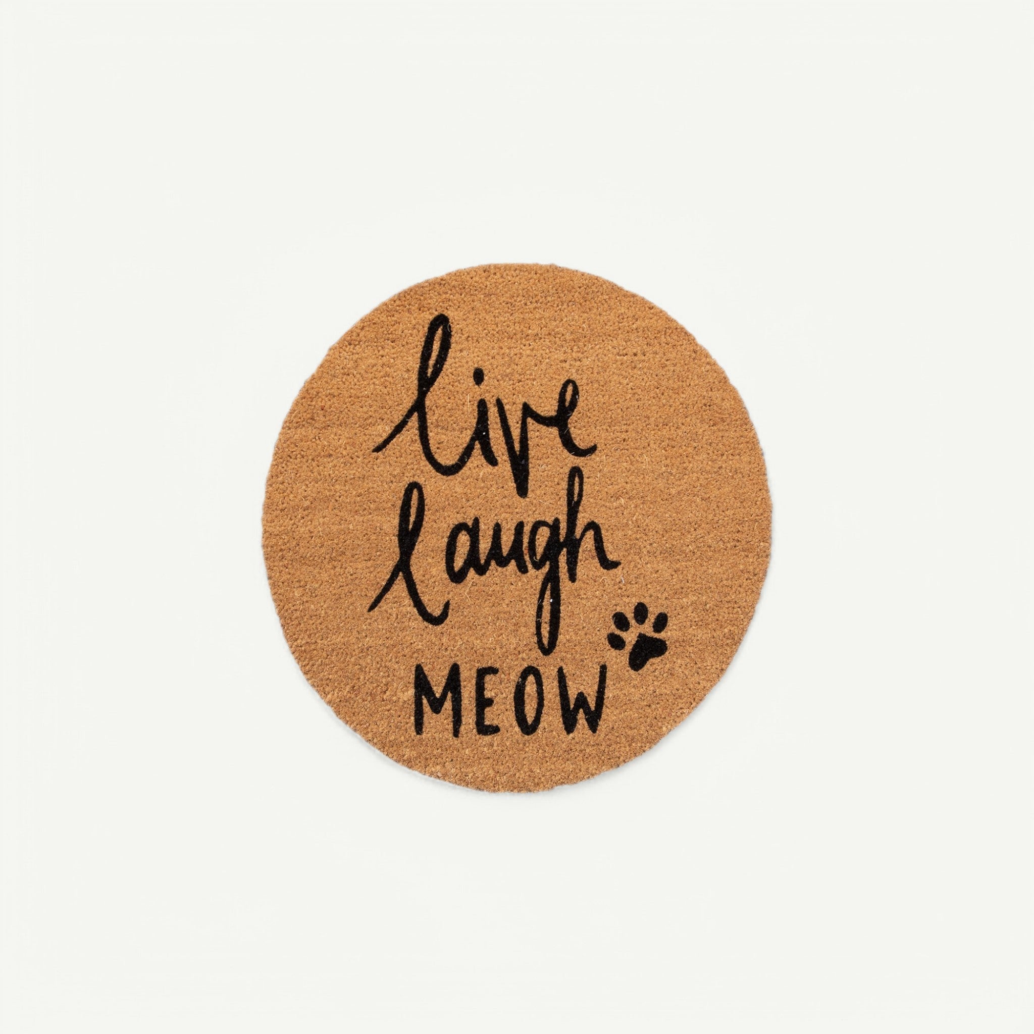 live laugh meow convertible entrance doormat