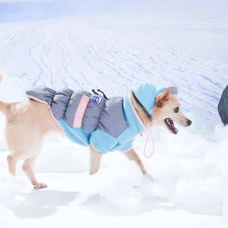 Ice Field Color Block Padding