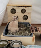Four Hole Hay Feeder and Litter Box
