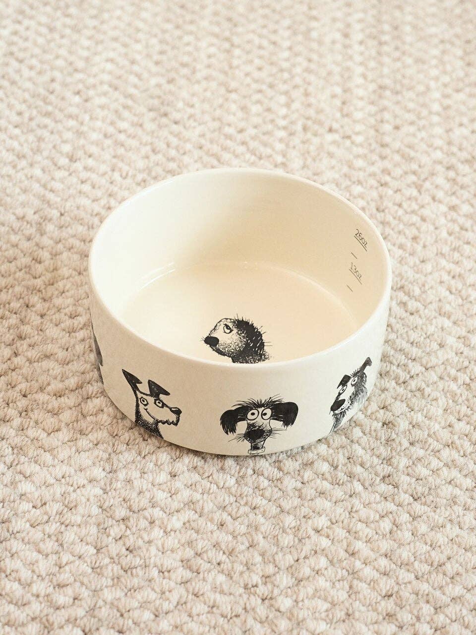 Ceramic Pet Bowl – Set of 2
