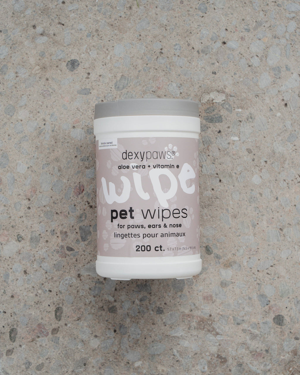 Cleansing Wipes in Canister - Aloe Vera and Vitamin E