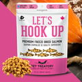 Wild Salmon Freeze-Dried Pet Treats: High-Protein & Natural