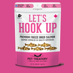 Wild Salmon Freeze-Dried Pet Treats: High-Protein & Natural