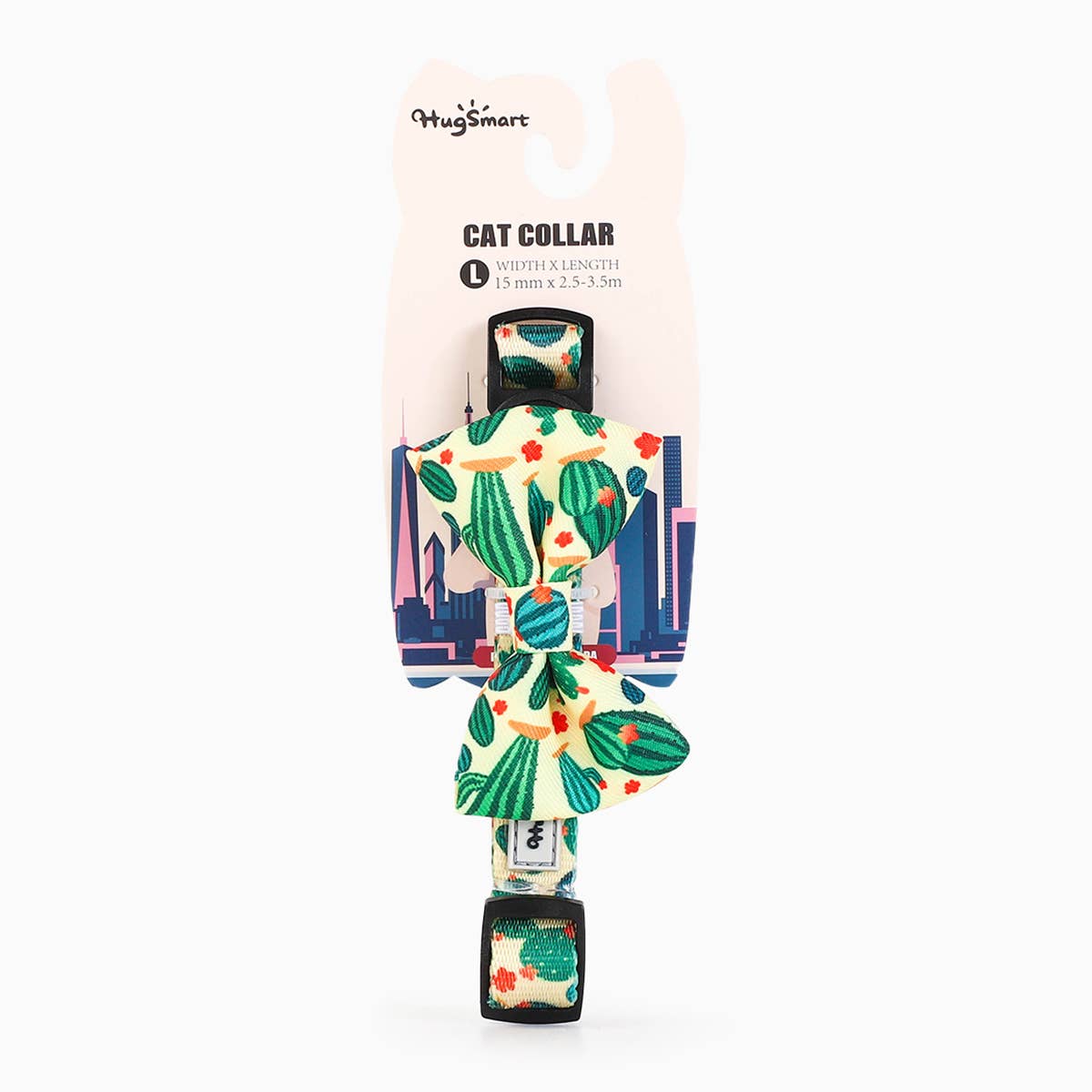 Bowknot - Cactus - Cat Collar