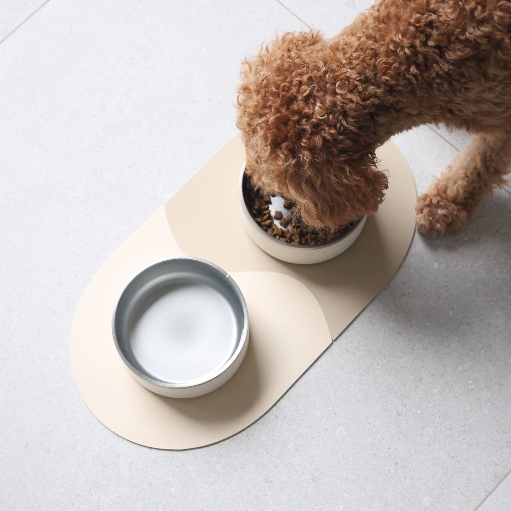 Puzzle Placemat – Wave-Shaped Silicone Dog Bowl Mat
