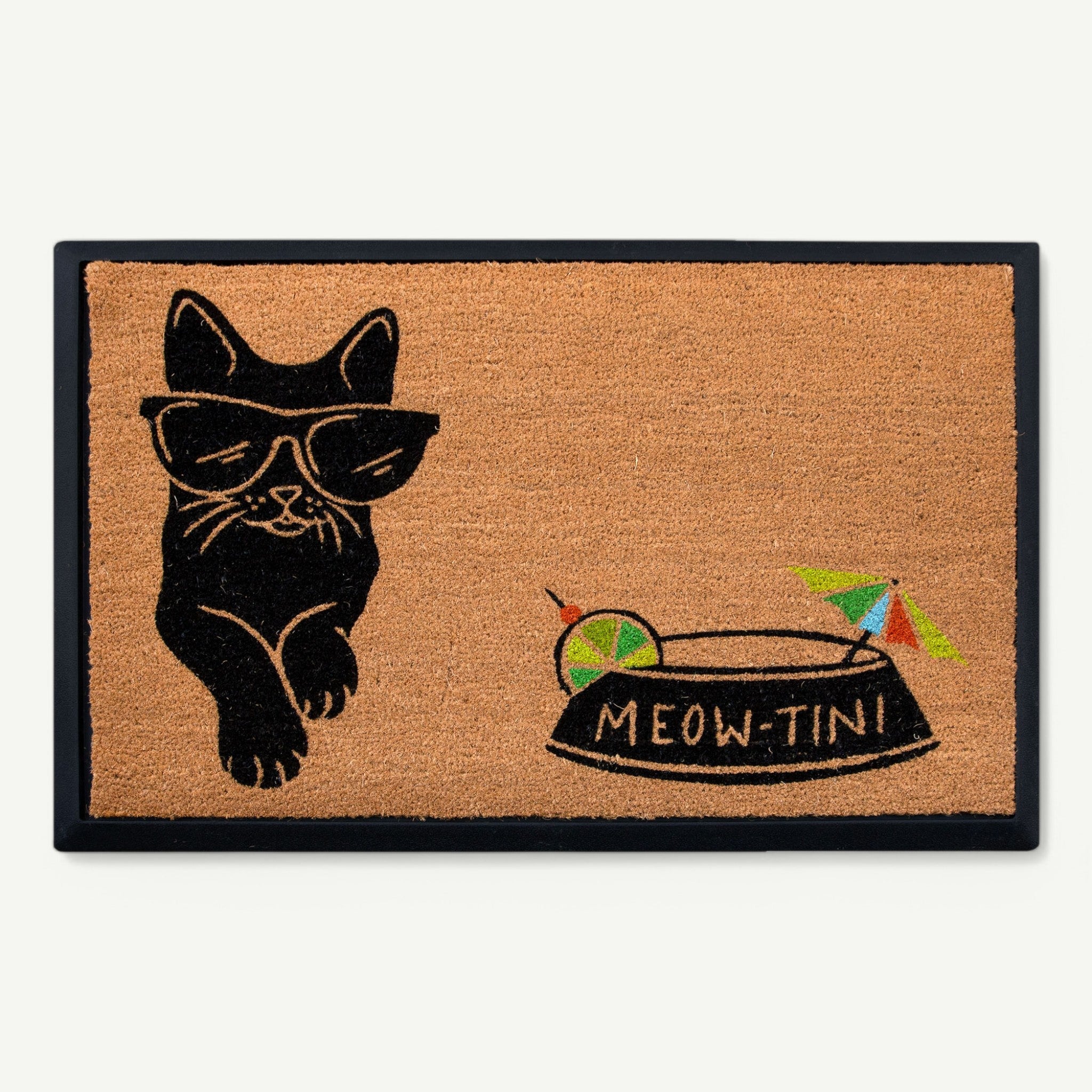 meowtini convertible entrance doormat