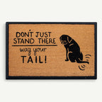 wag your tail! convertible entrance doormat