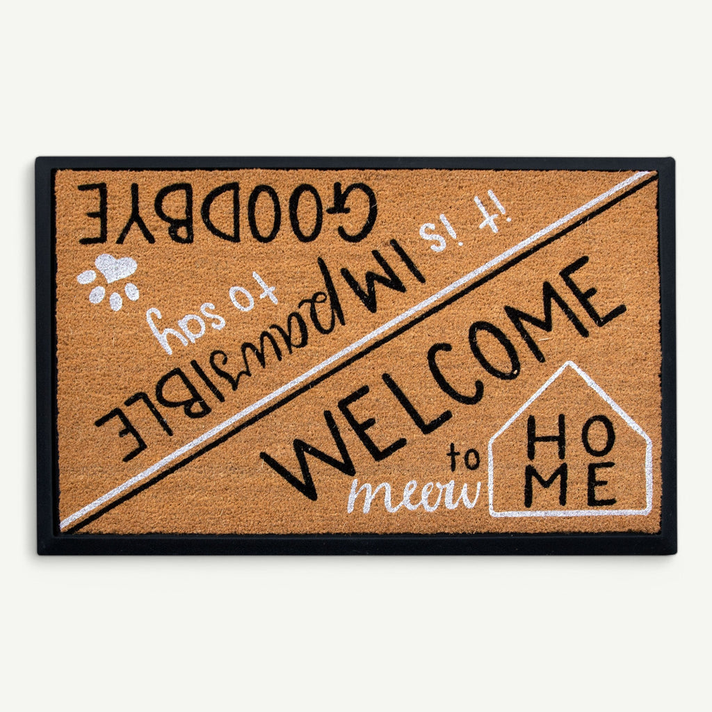 hello, goodbye convertible entrance doormat