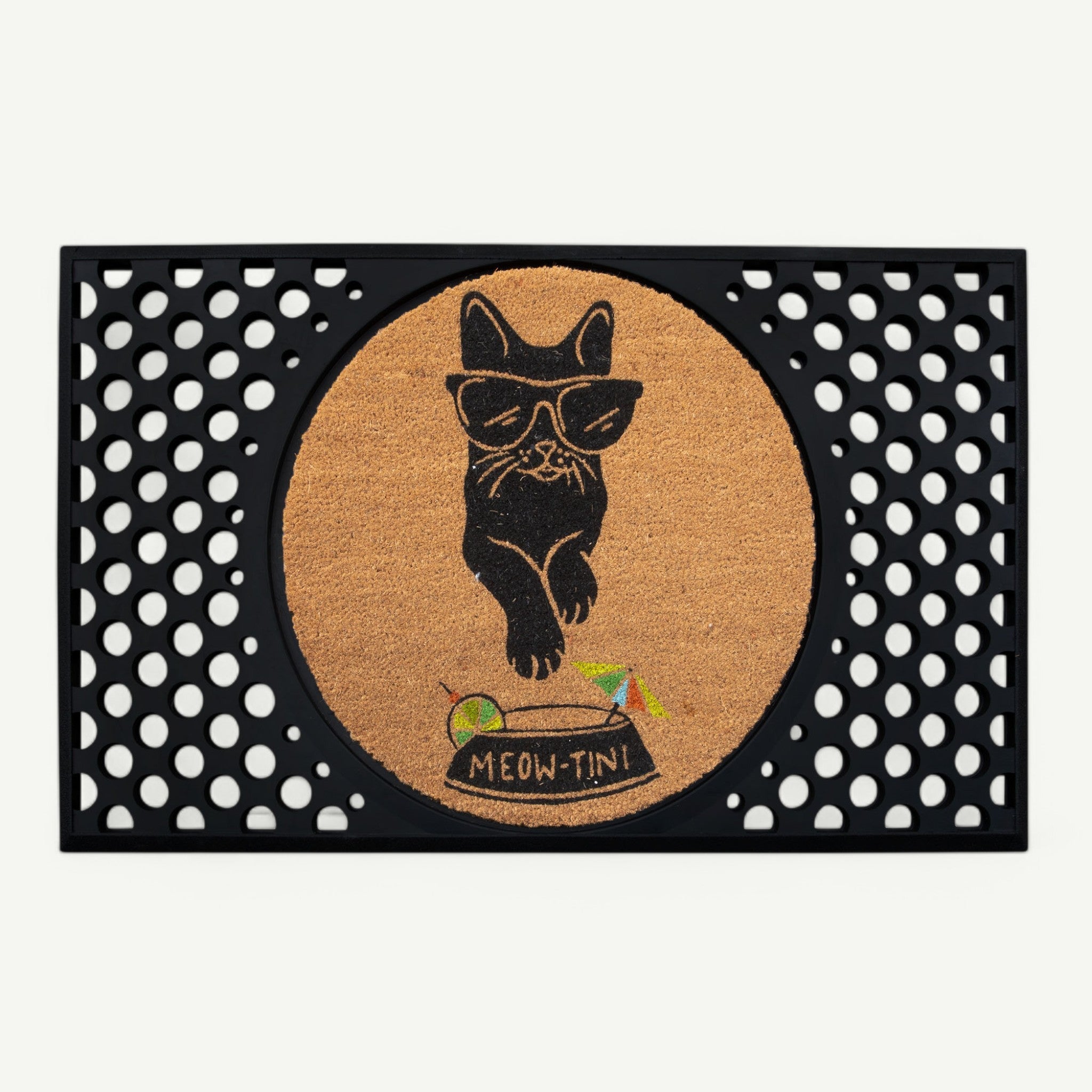 meowtini convertible entrance doormat