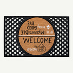 hello, goodbye convertible entrance doormat