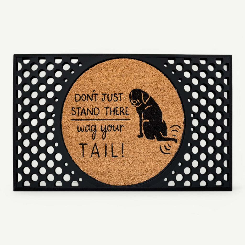 wag your tail! convertible entrance doormat