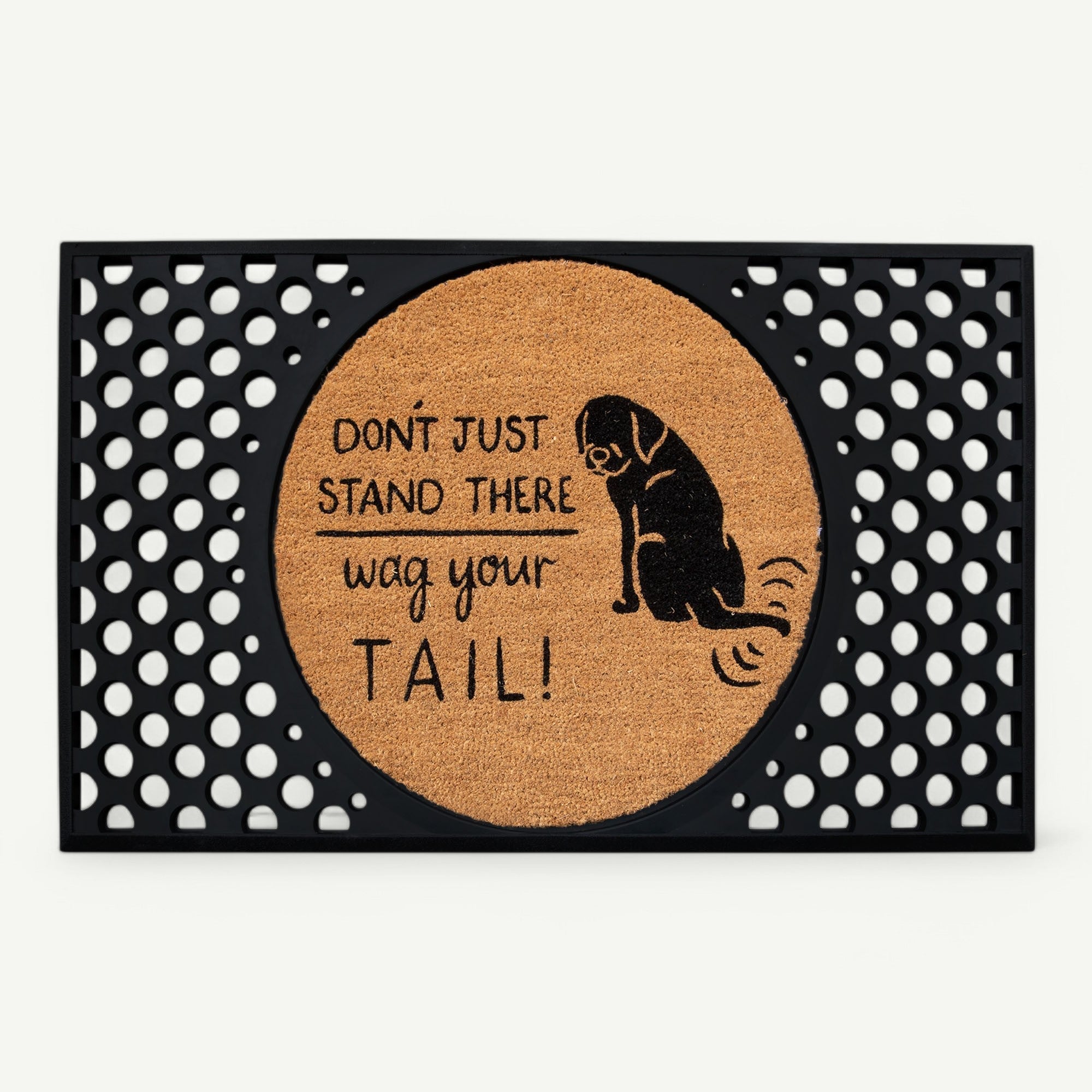 wag your tail! convertible entrance doormat