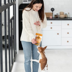 Pork & Cheese Soft Dog Treats: For Puppies and Seniors