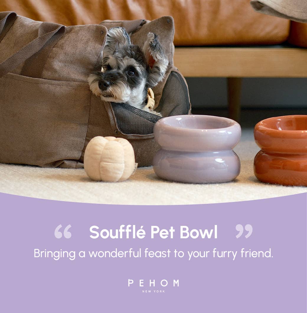 PEHOM Soufflé Pet Bowl –  - Purple