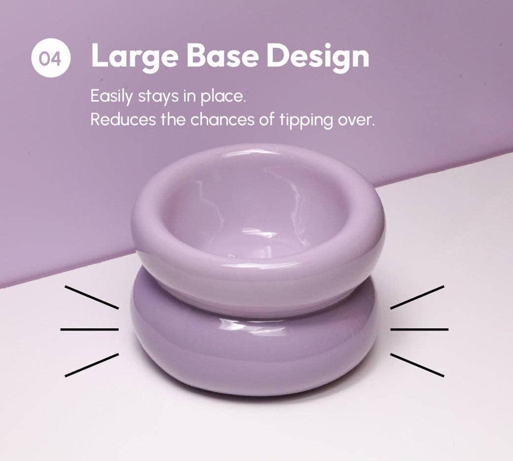 PEHOM Soufflé Pet Bowl –  - Purple