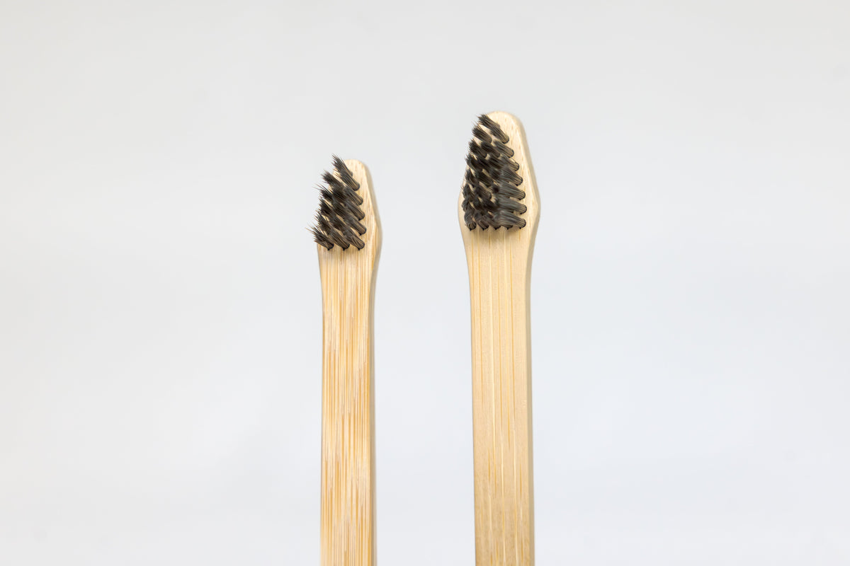 Dual-End Bamboo Toothbrush for Dogs & Cats