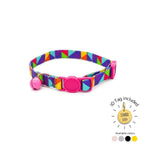 Cat Collar Breakaway - Abstract Designs with ID Tag