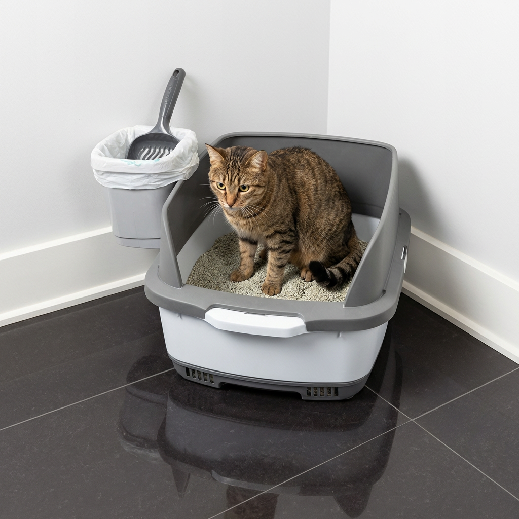 Cateco Odour-Eliminating Litter Box – Complete Starter Kit