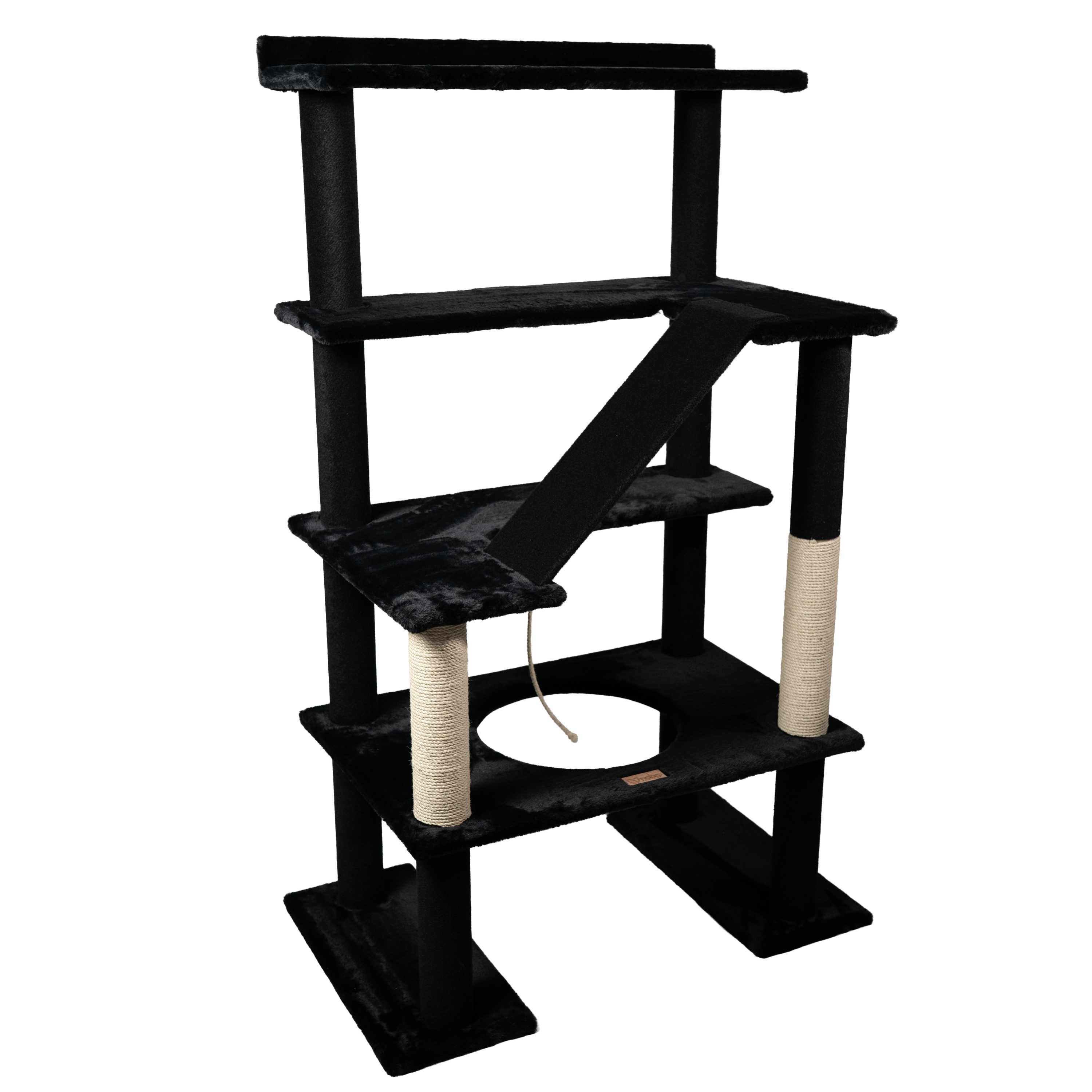 Maine Coon 65" Cat Tower - 4-Level Cat Tree