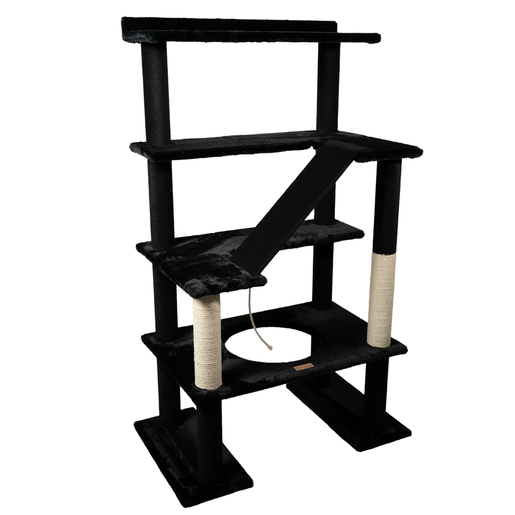 Maine Coon 65" 5-Level Cat Tower – 4 Colours