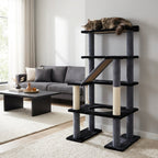 Maine Coon 65" 5-Level Cat Tower – 4 Colours