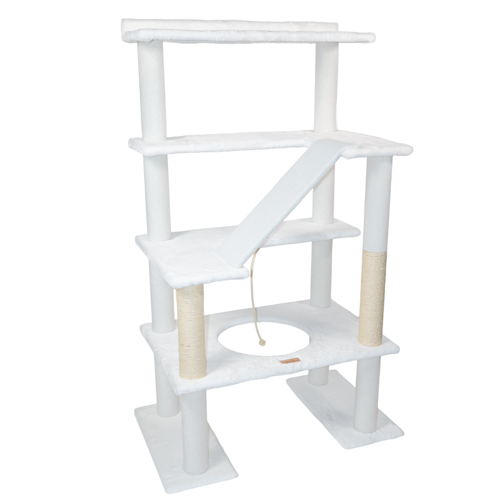 Maine Coon 65" 5-Level Cat Tower – 4 Colours