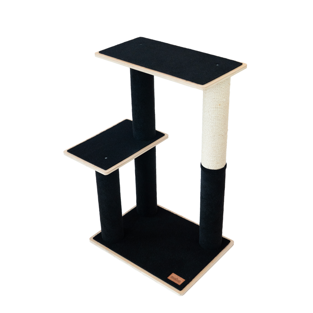 Noba Modern Plywood 2-Level Cat Tree