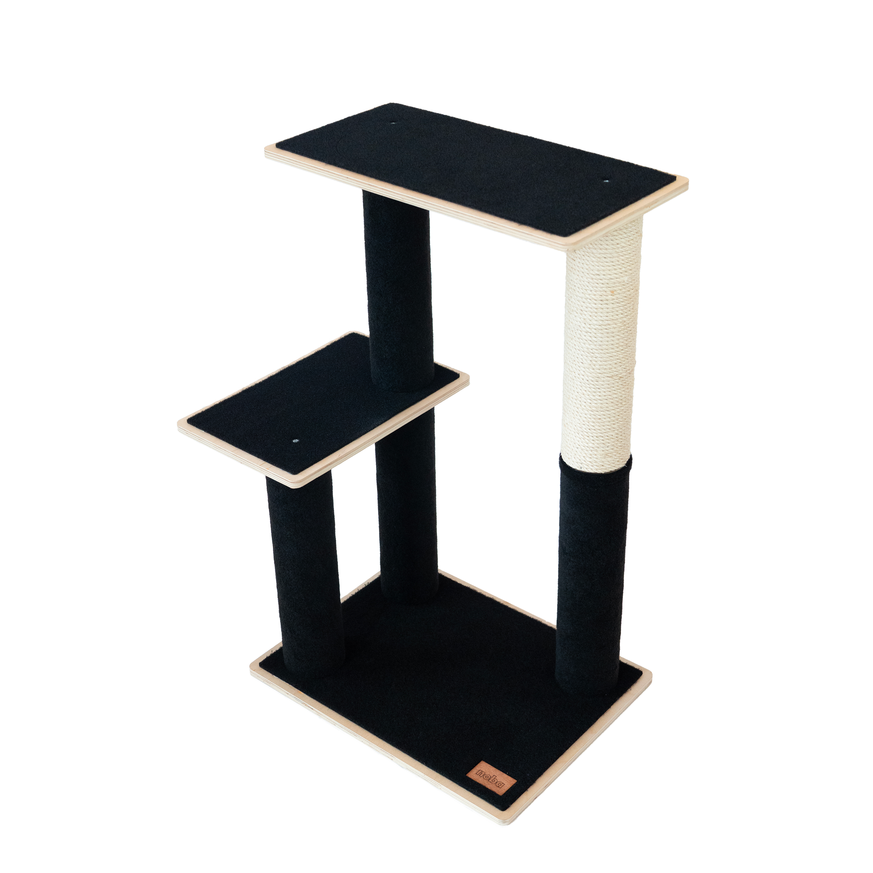 Noba Modern Plywood 2-Level Cat Tree