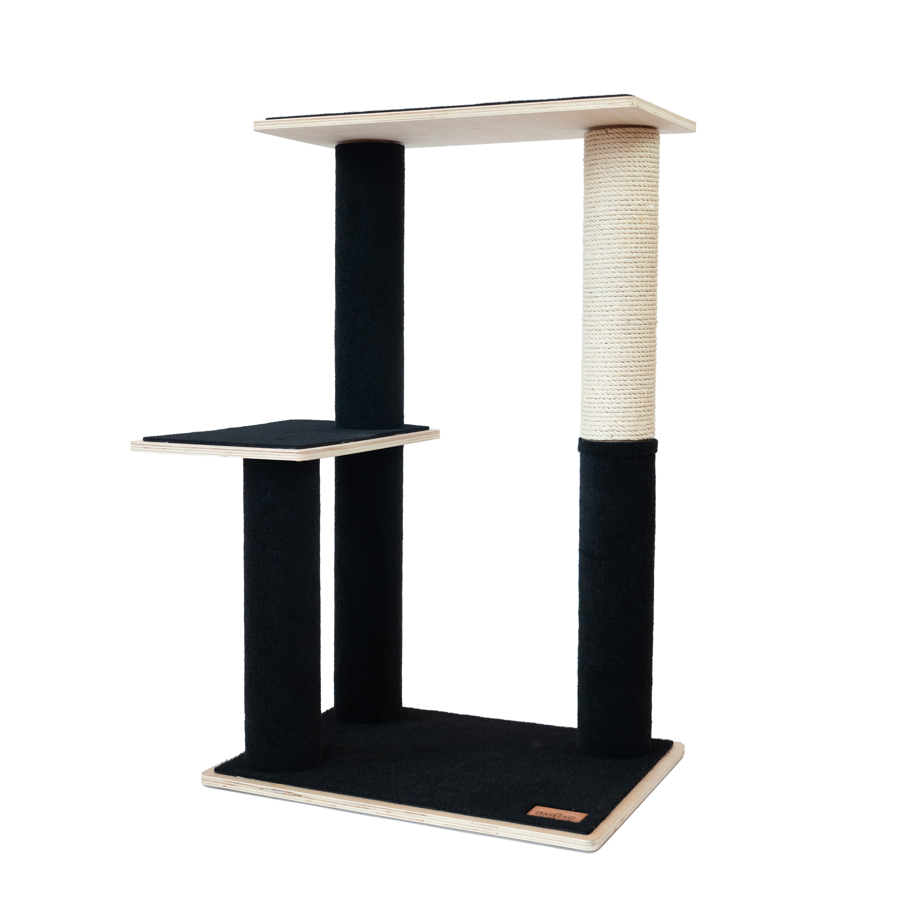 Noba Modern Plywood 2-Level Cat Tree