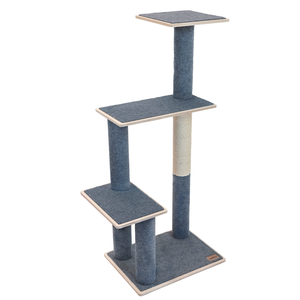 Noba Modern Plywood 3-Level Cat Tree