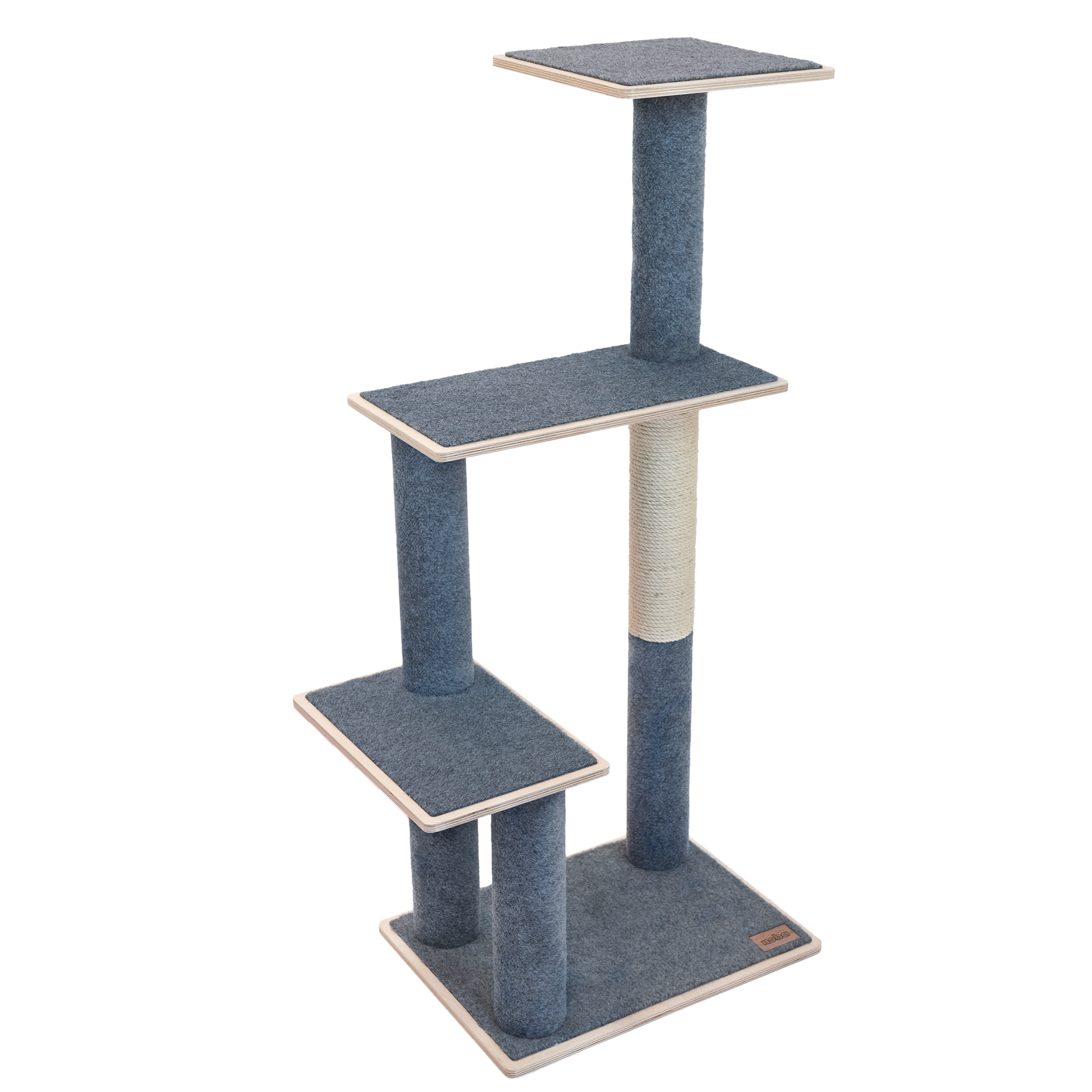 Noba Modern Plywood 3-Level Cat Tree