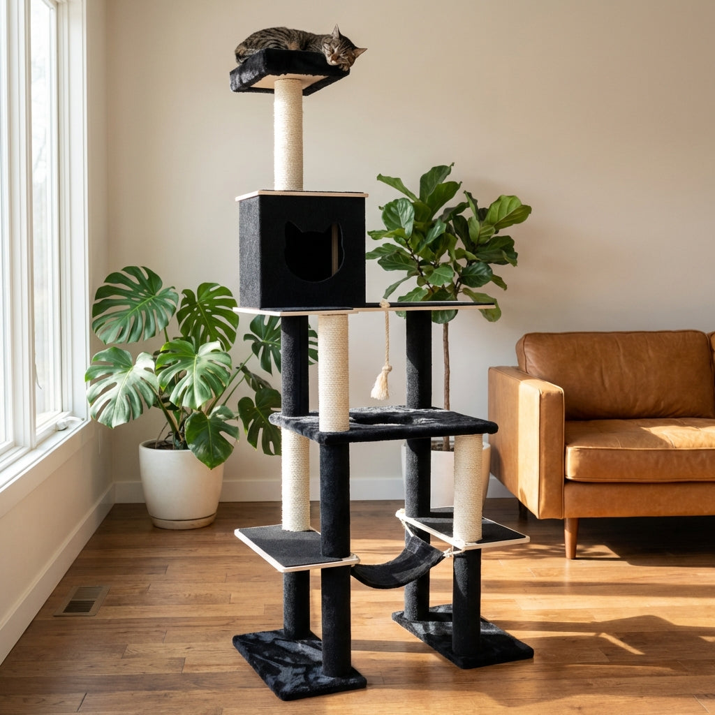 Noba Supreme 81" Tower - 5-Level Cat Tree
